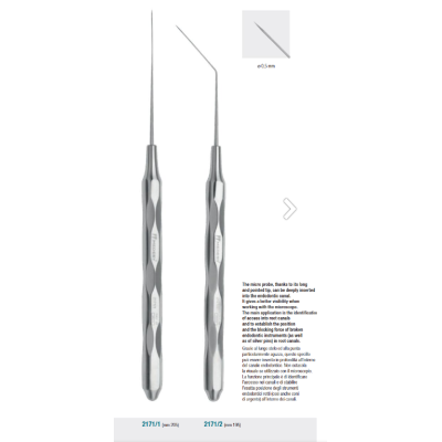 Sonda endo micro curba cod:...