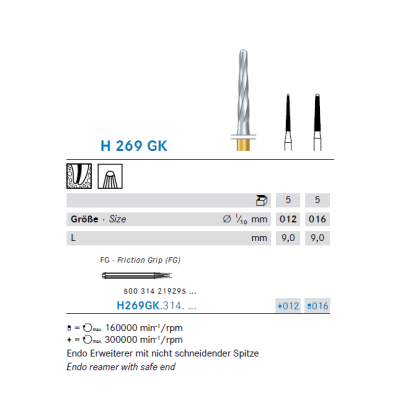 cod: H269GK.314. - Endo reamer